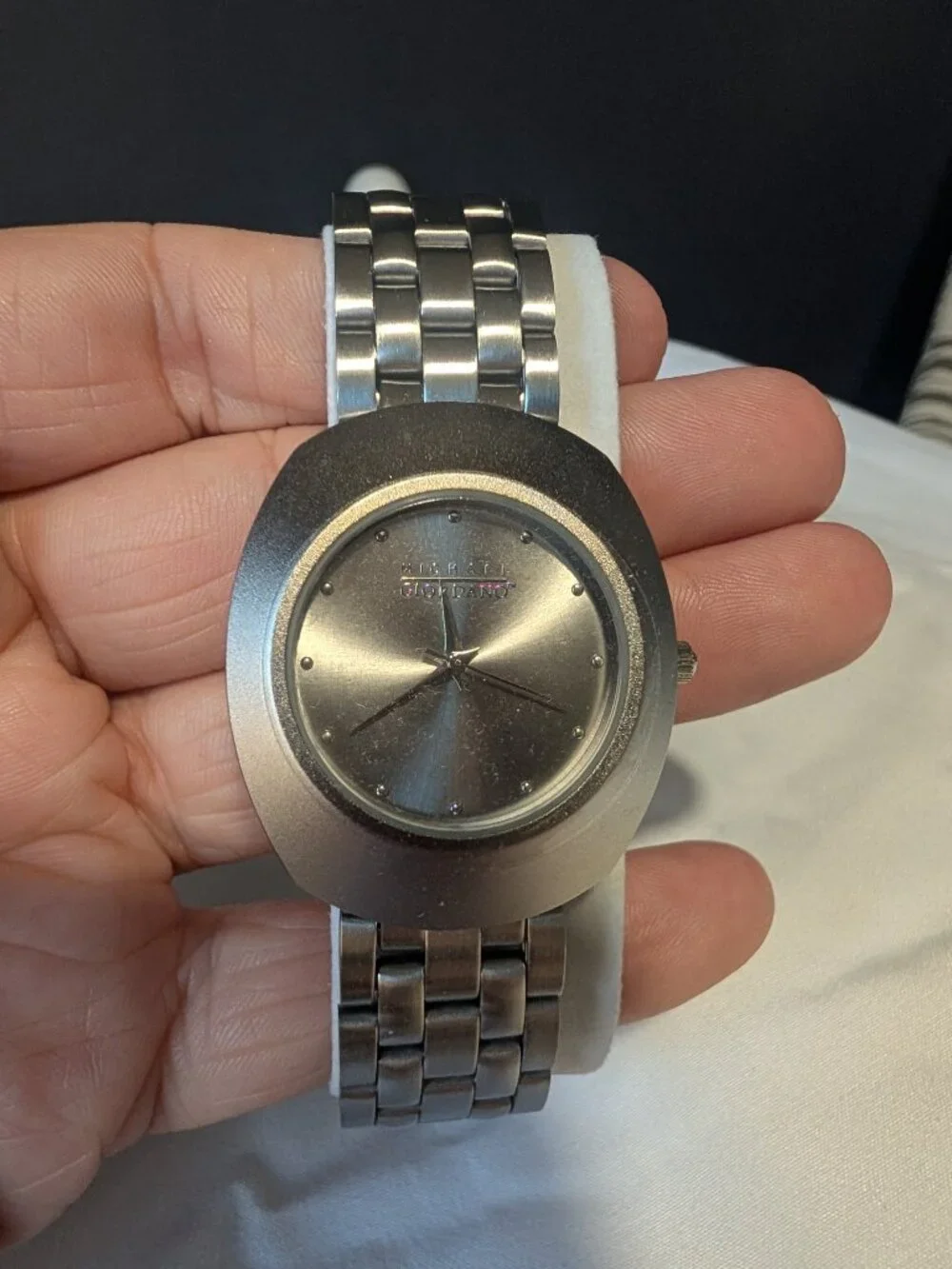 Michael Giordano Watch Gift Set Pen Card Holder Box AS-IS Not Working